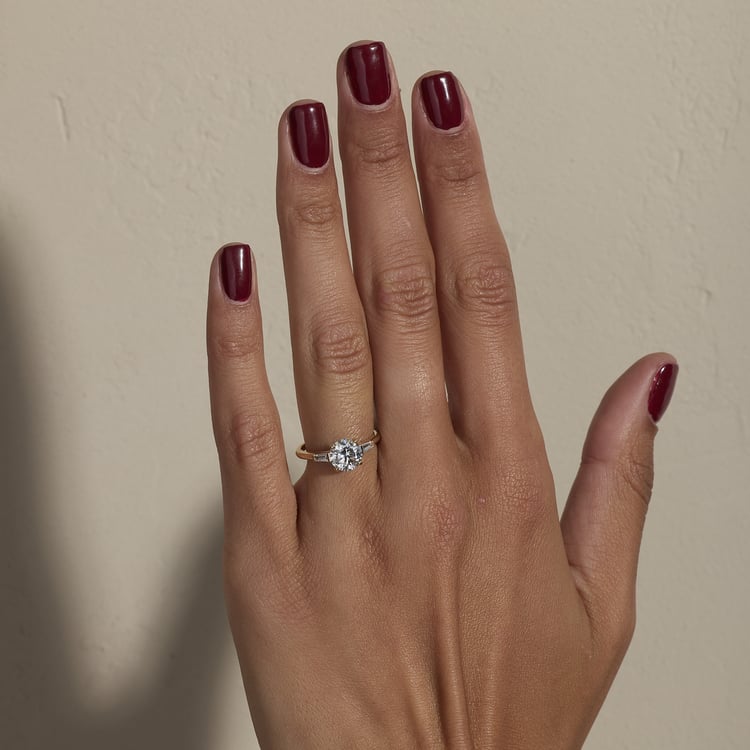 Eve Round in 14k Yellow Gold – view 7