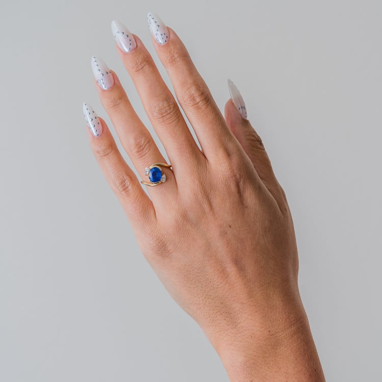 Gemma Sapphire Oval 3.09ct Blue Sapphire