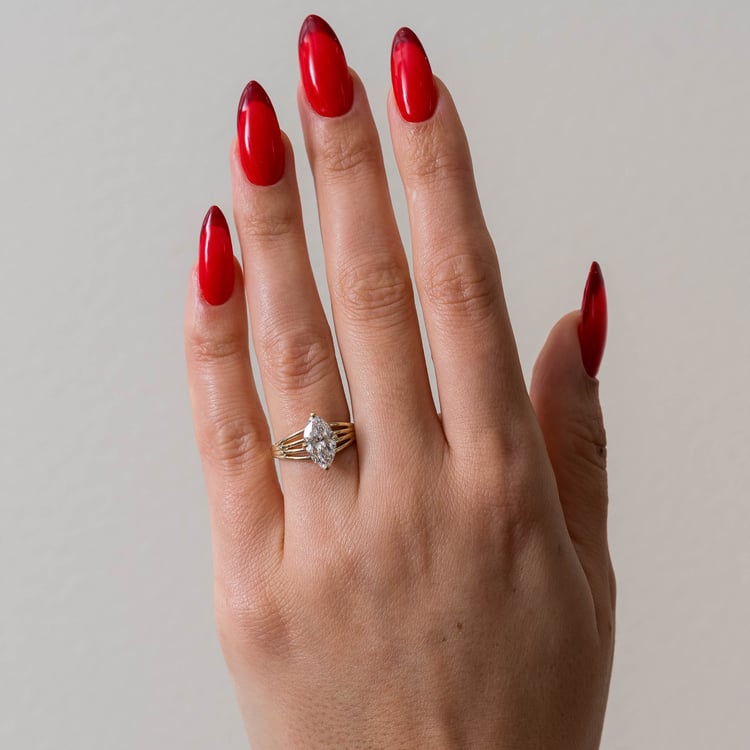 Scarlett Marquise Solitaire