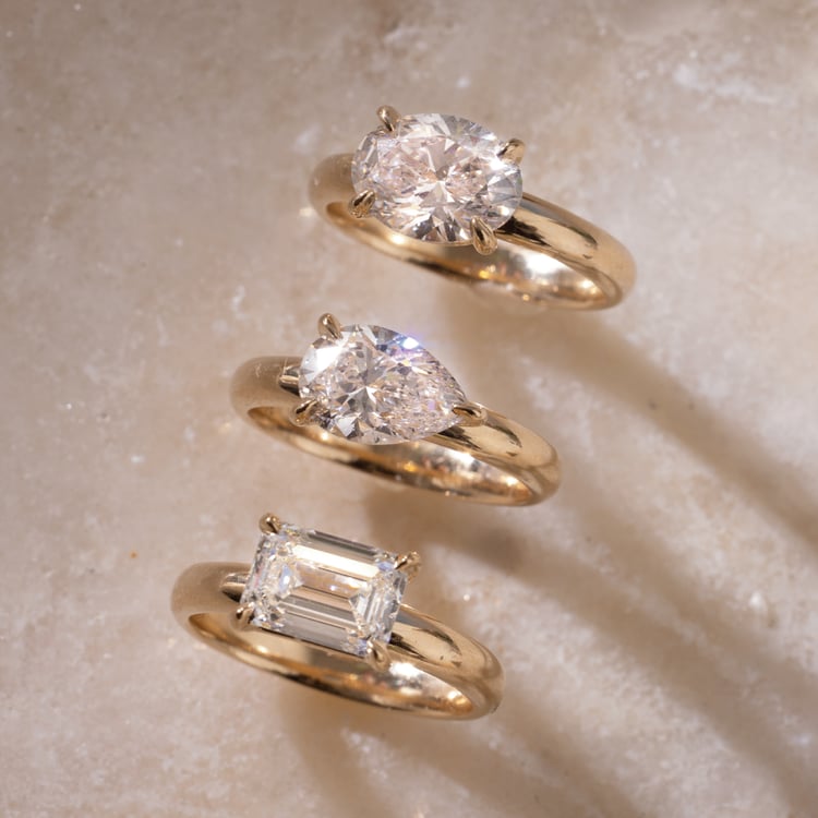 James Champagne Diamond in 18k White Gold – view 4