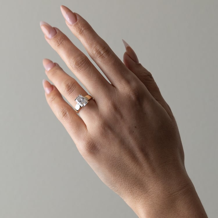 Nova Radiant in 14k Yellow Gold – view 7