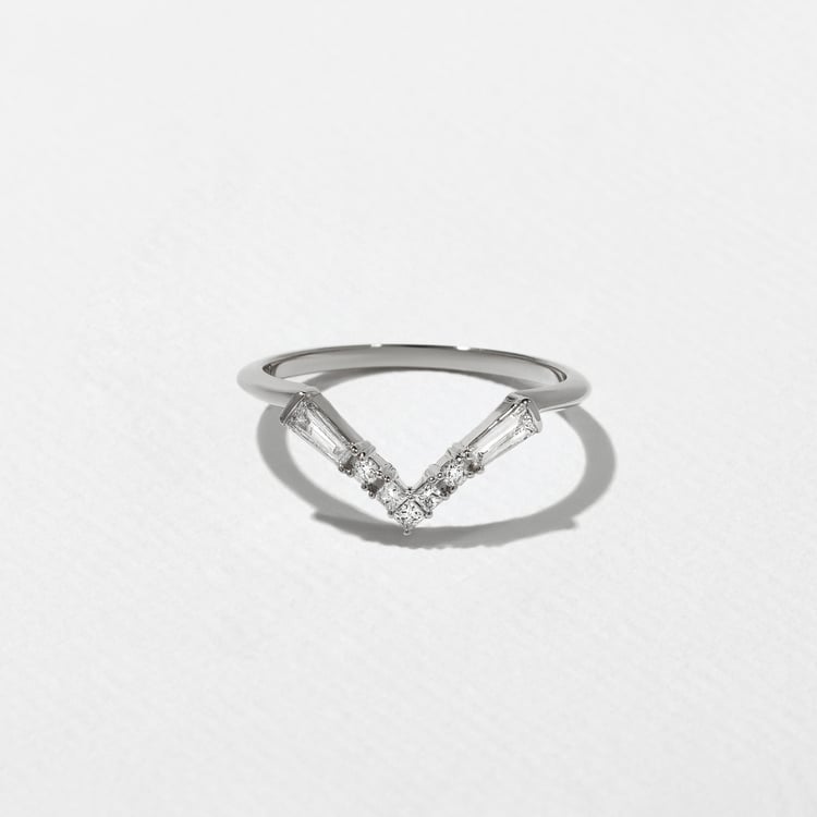 Ayla in 14k White Gold