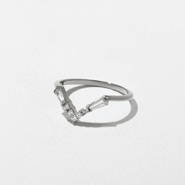 Ayla in 14k White Gold – view 2