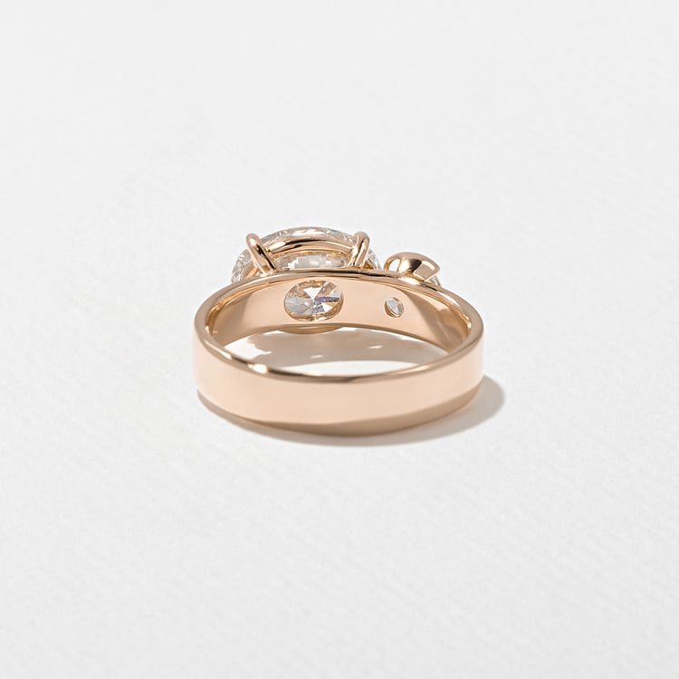 Henri Grand Oval in 14k Rose Gold – view 4