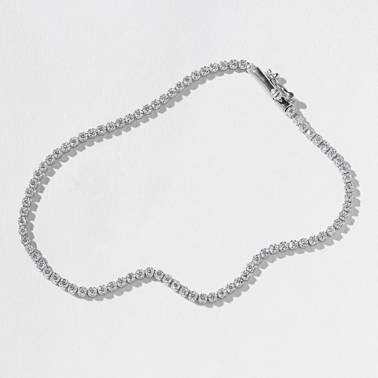 Rio Diamond Tennis Bracelet in 14k White Gold