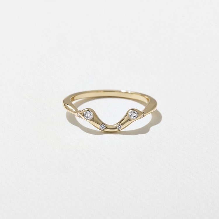 Lake in 18k Yellow Gold