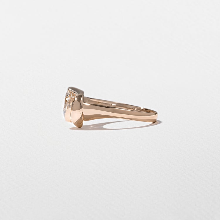 Gaia Round in 14k Rose Gold – view 3