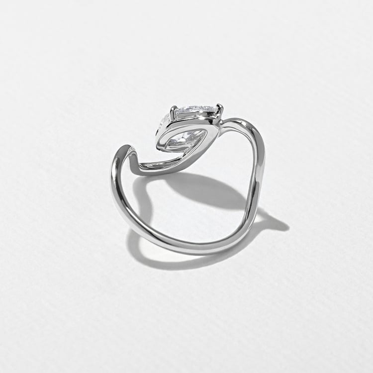 Stella Marquise in Platinum – view 4