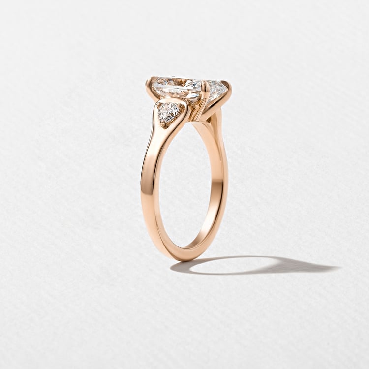 Cleo Oval in 14k Rose Gold – view 5