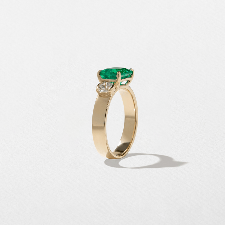 Henri Emerald-Cut 1.50ct Green Emerald