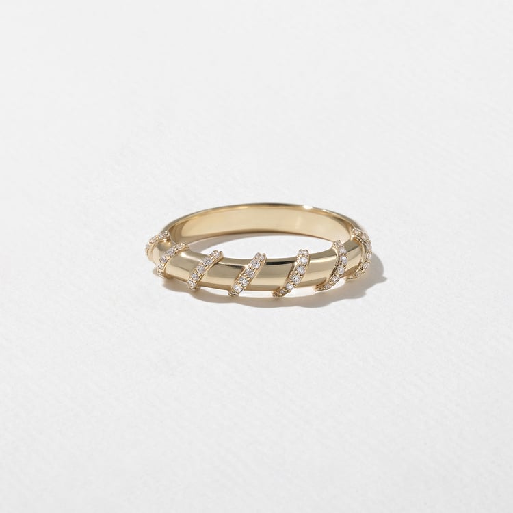 Diamond Rope in 18k Yellow Gold