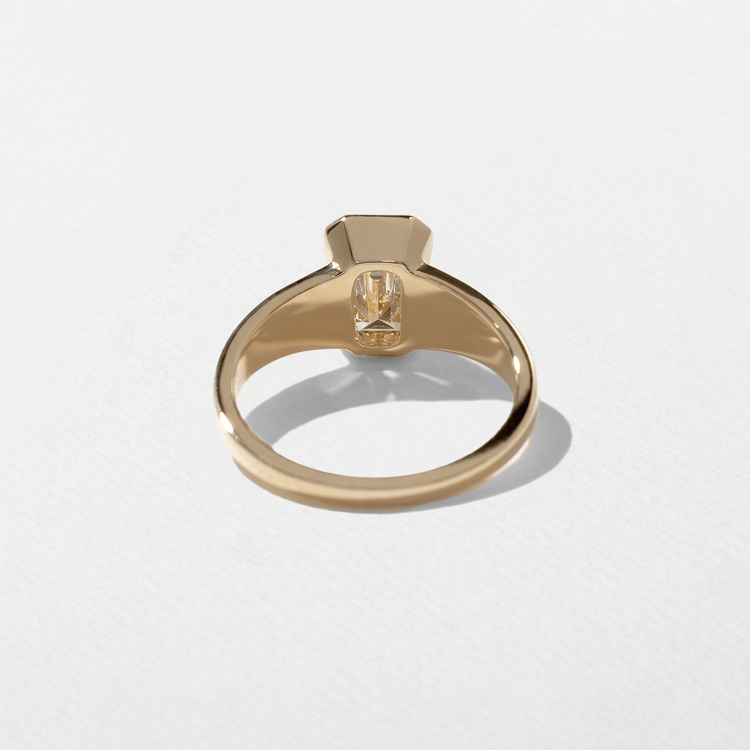 Lou Emerald-Cut 1.58ct Light Brown Diamond