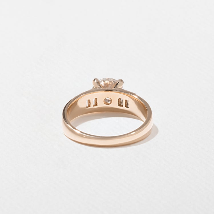 Nova Round in 14k Rose Gold – view 4