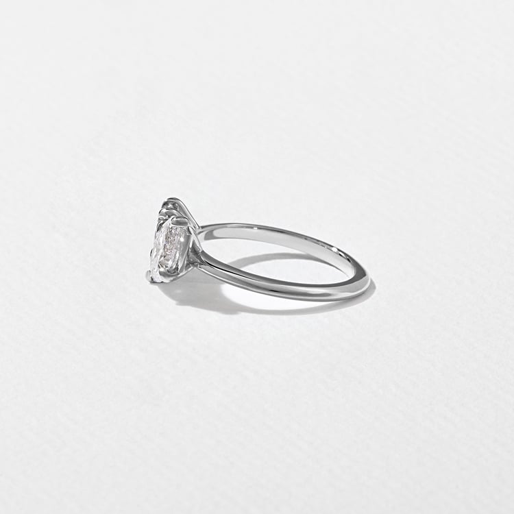 Vivi Marquise and Round in Platinum – view 3