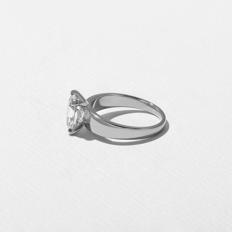 Nova Antique Cushion in 14k White Gold – view 3