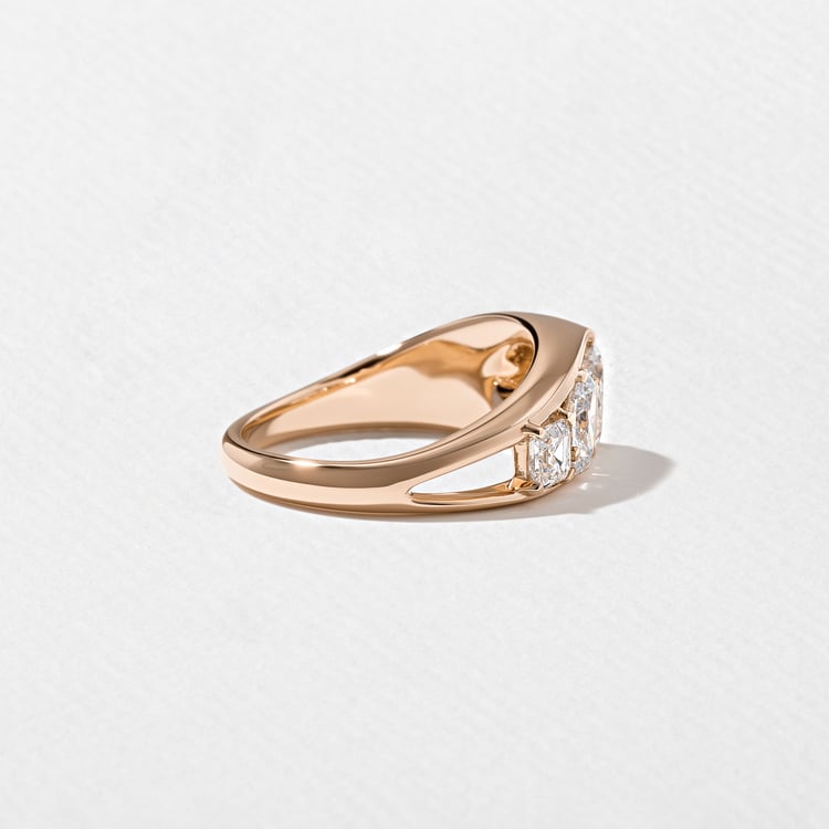 Maeve Pear in 14k Rose Gold – view 3