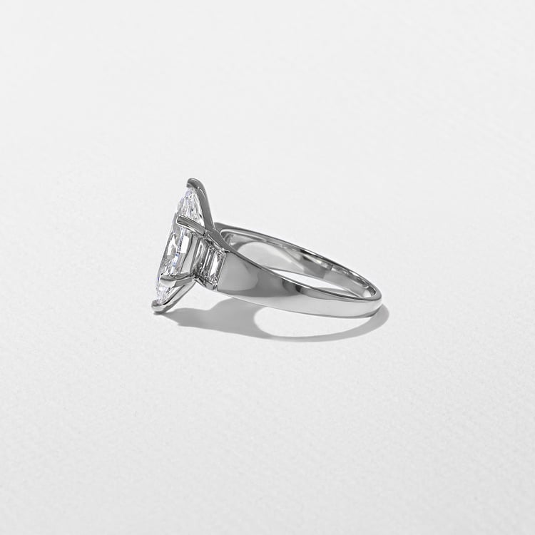 Nova Marquise in 18k White Gold – view 3