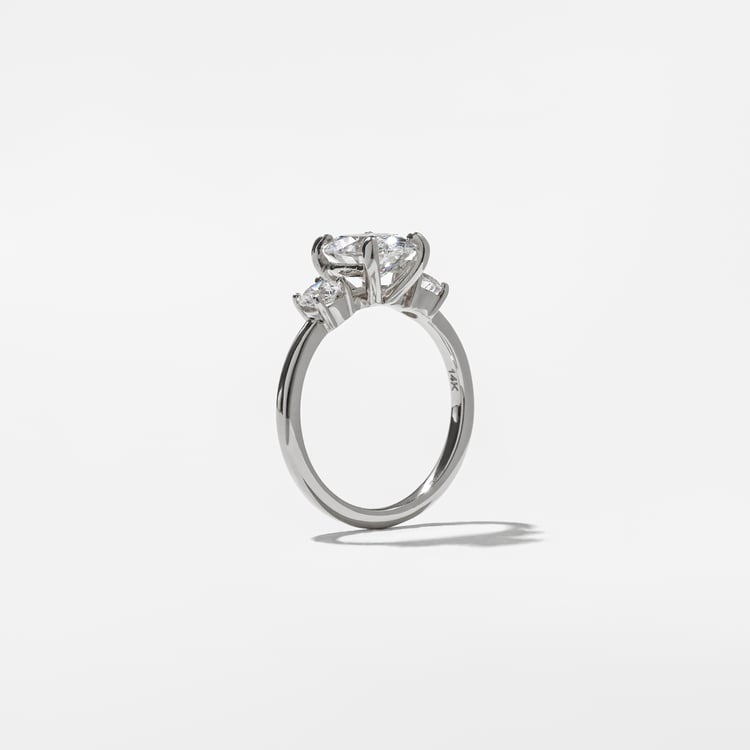 Trey Round in 18k White Gold – view 5