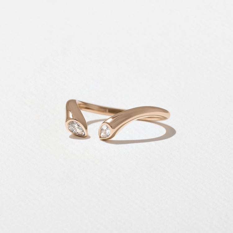 River in 14k Rose Gold – view 2