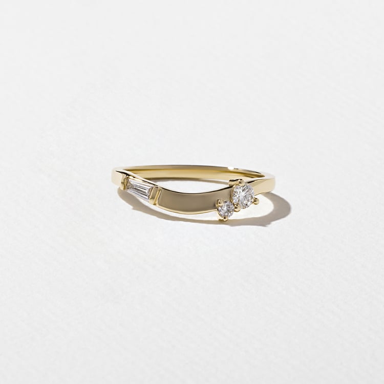 Pine in 18k Yellow Gold