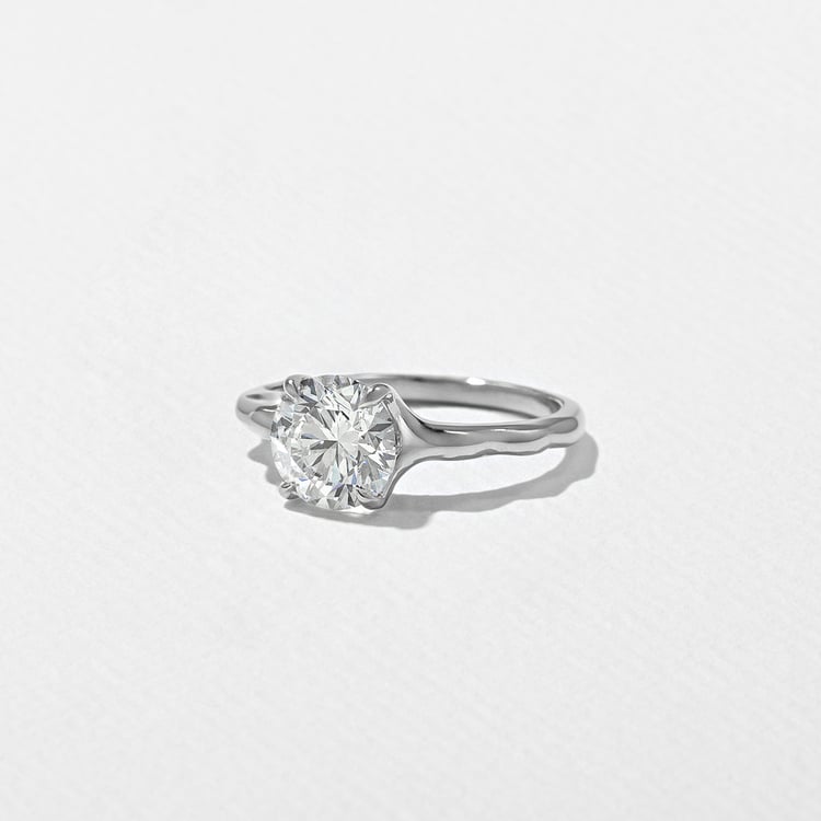 Sloan Round in Platinum – view 2