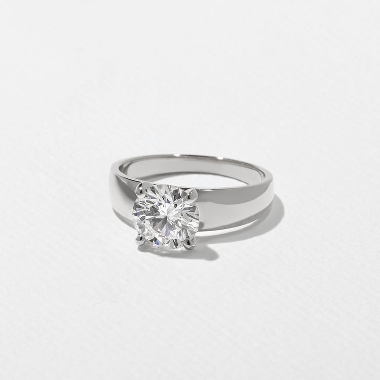 Nova Round in 14k White Gold – view 2
