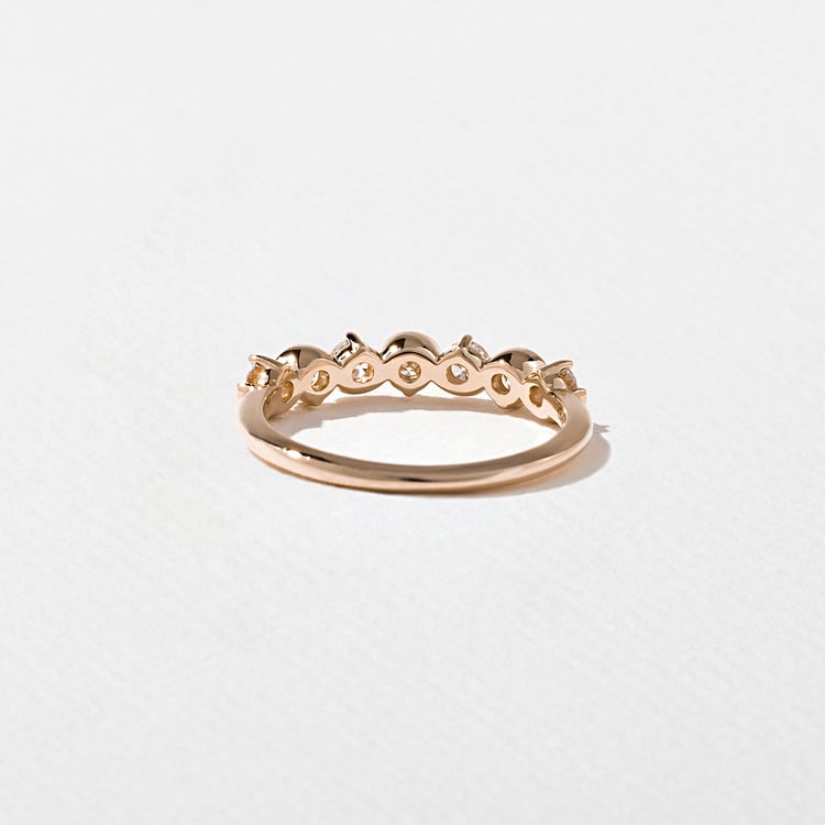 Wave in 14k Rose Gold – view 3