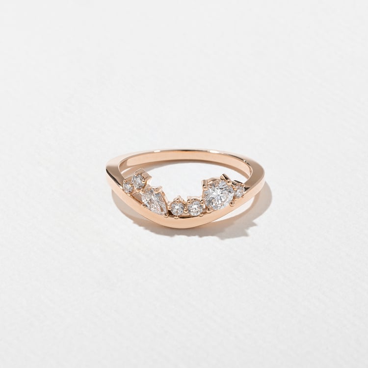 Bouquet in 14k Rose Gold