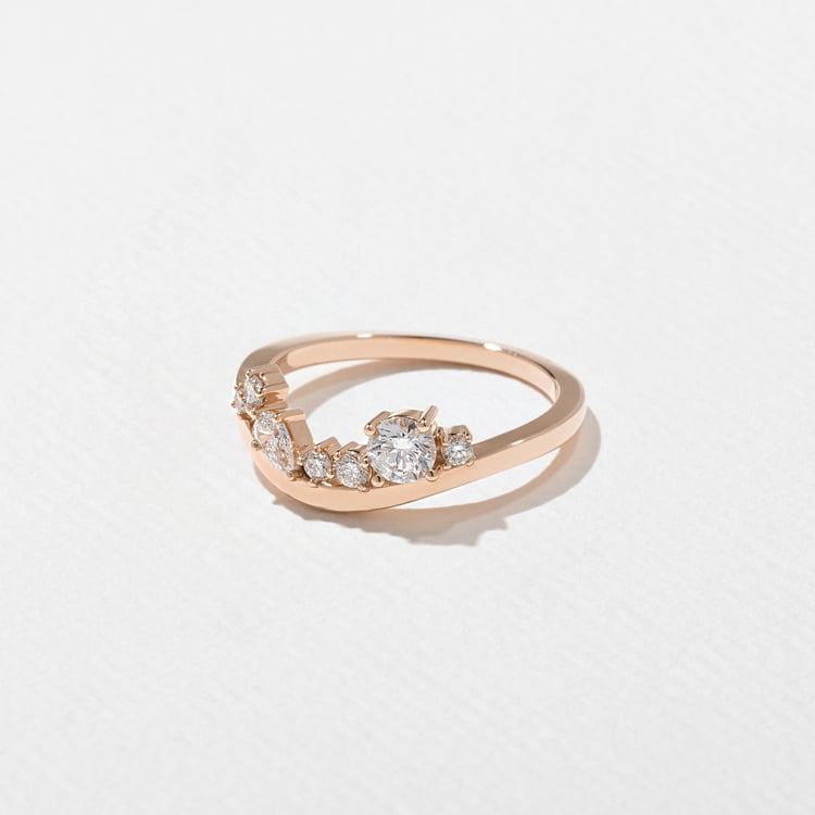 Bouquet in 14k Rose Gold – view 2