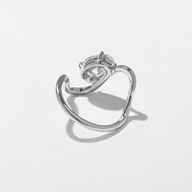 Stella Grand Oval in Platinum – view 4