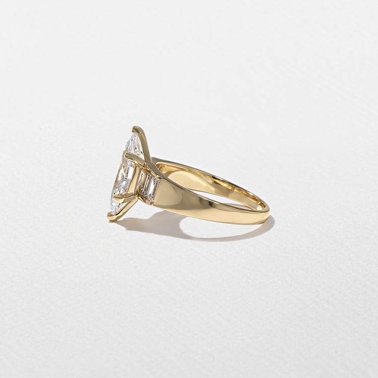 Nova Marquise in 14k Yellow Gold – view 3