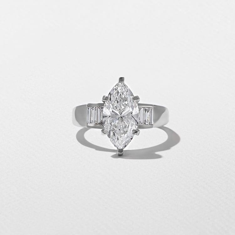 Nova Marquise in Platinum