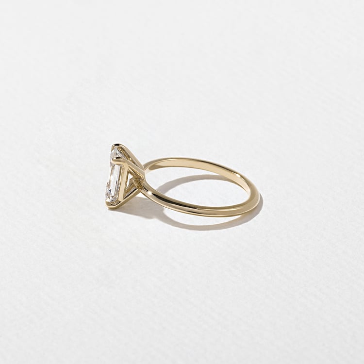 Grace Emerald-Cut Solitaire