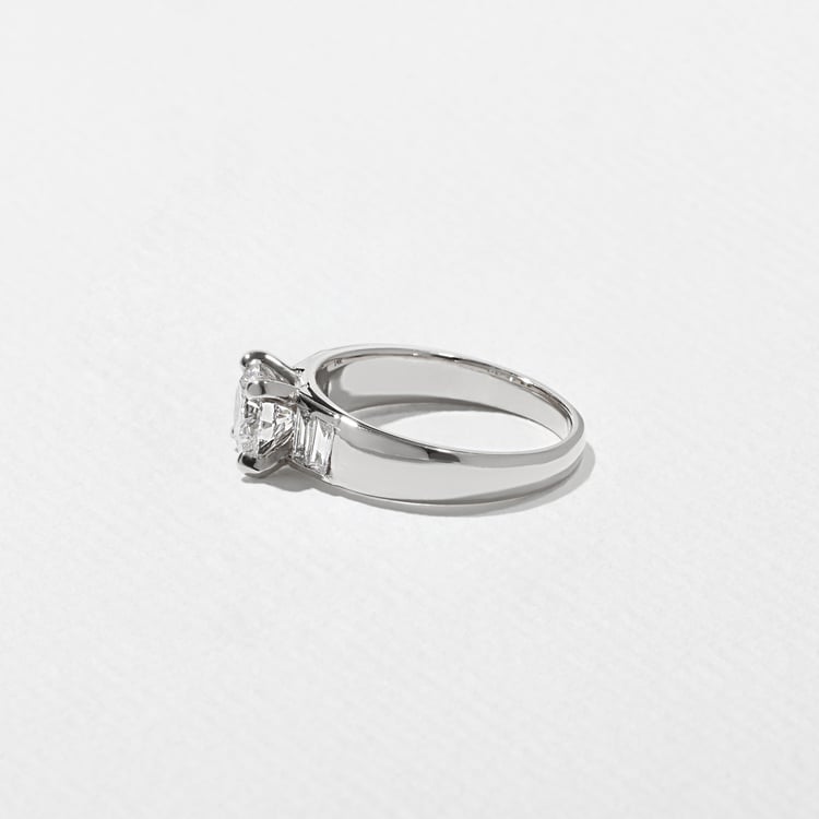 Nova Round in 18k White Gold – view 3