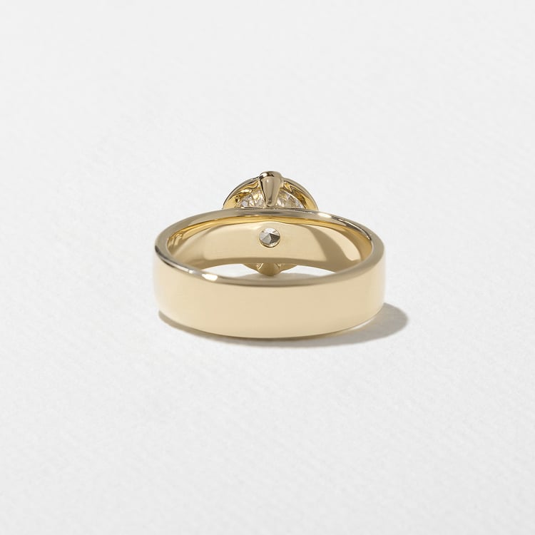 Reid Round in 18k Yellow Gold – view 4