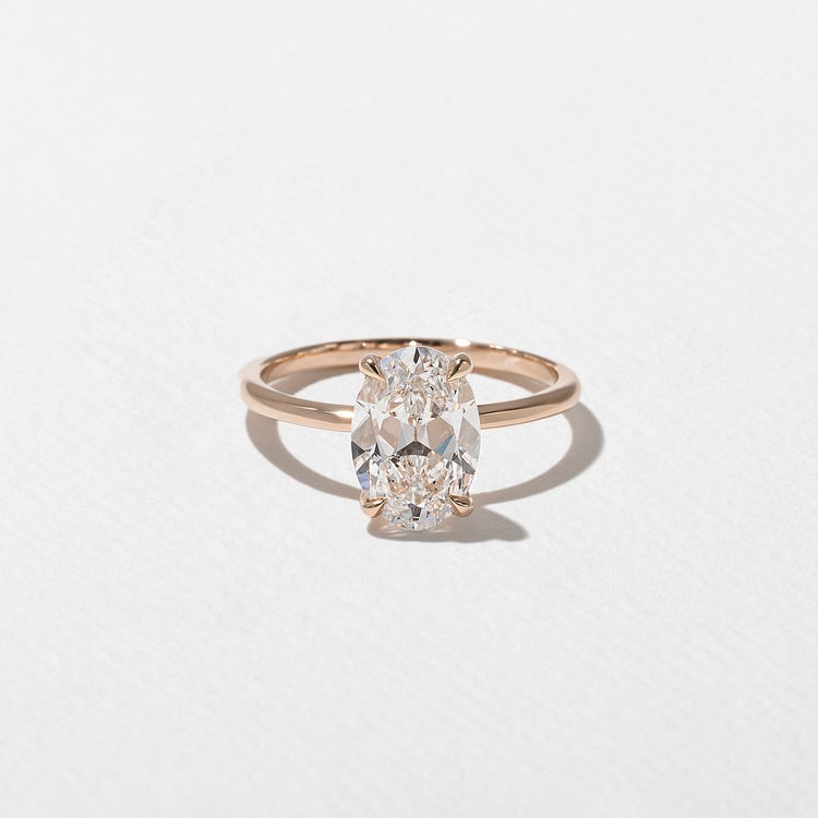 Grace Antique Oval in 14k Rose Gold