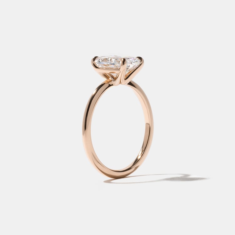 Grace Antique Oval in 14k Rose Gold – view 5