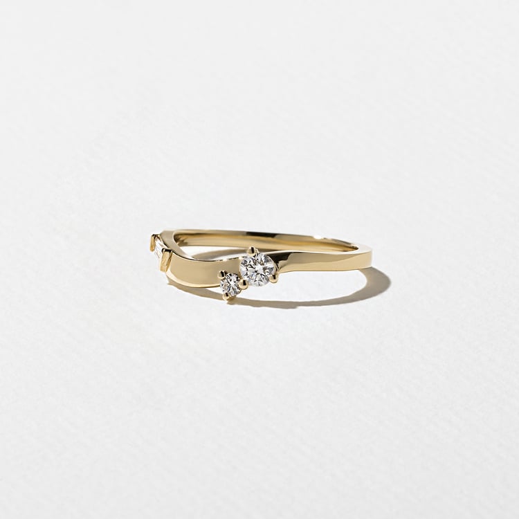 Pine in 14k Yellow Gold – view 2