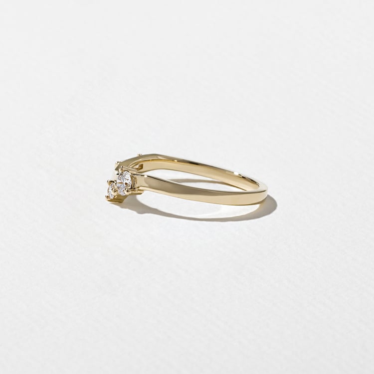 Pine in 14k Yellow Gold – view 3