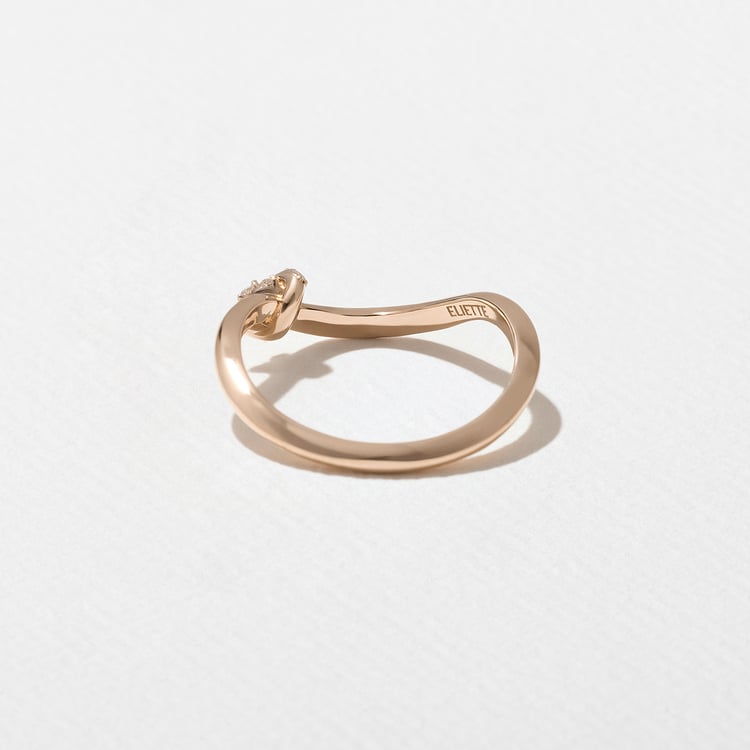 Knot in 14k Rose Gold – view 4