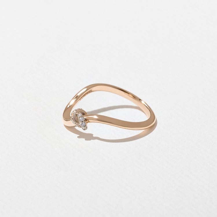 Knot in 14k Rose Gold – view 3