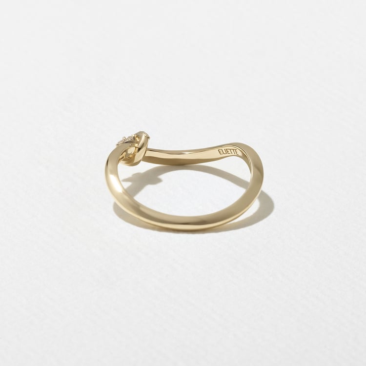 Knot in 14k Yellow Gold – view 4