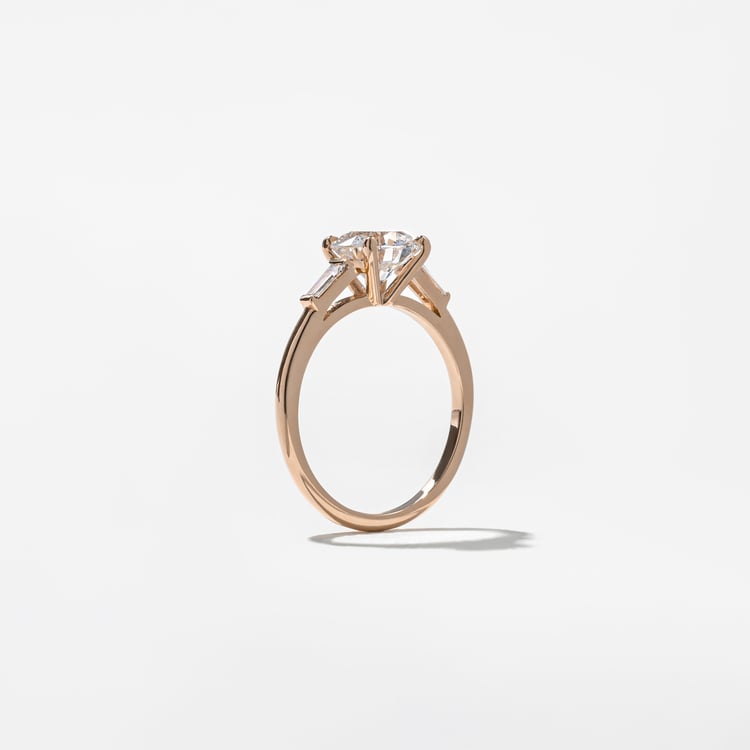 Eve Oval in 14k Rose Gold – view 5