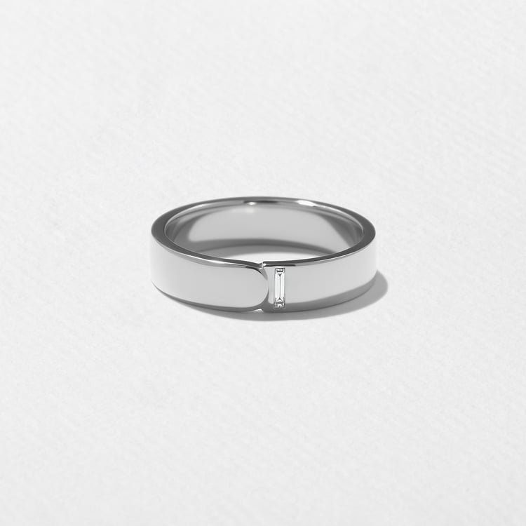 Knox in 18k White Gold