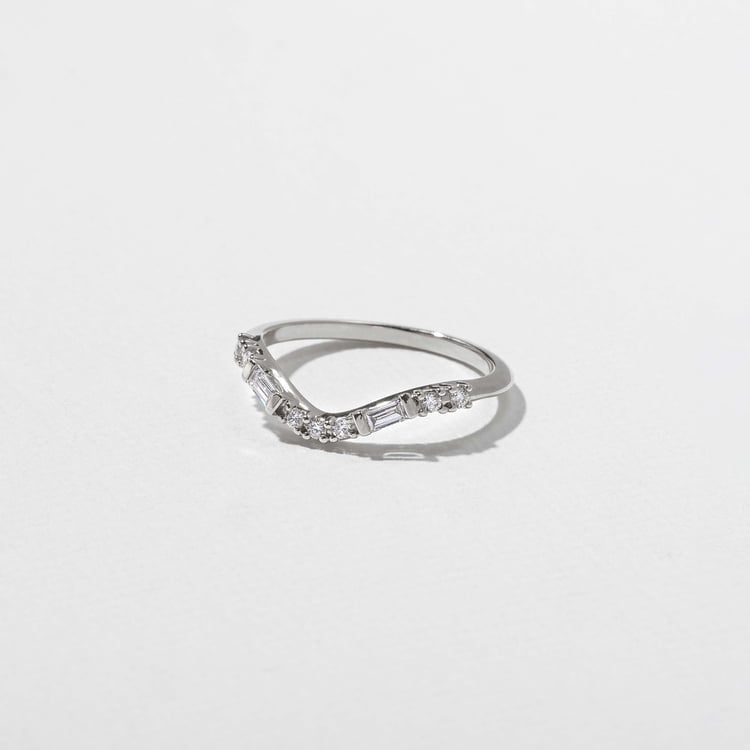 Sage in 14k White Gold – view 2