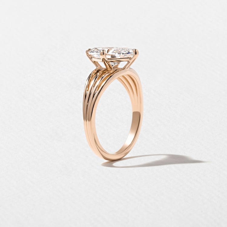 Scarlett Marquise Solitaire in 14k Rose Gold – view 5