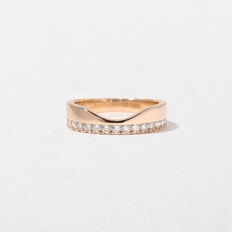 Glacier in 14k Rose Gold