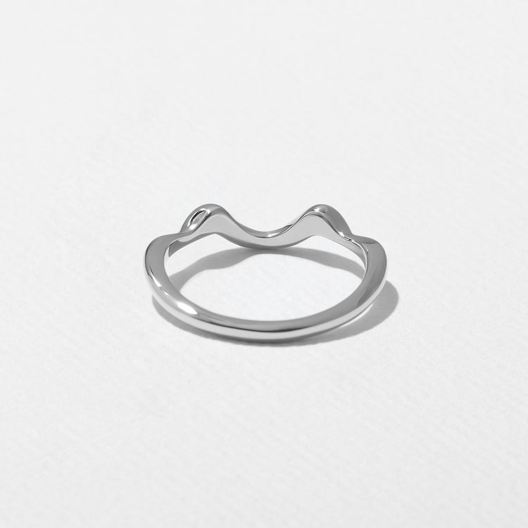 Lake in 14k White Gold – view 3