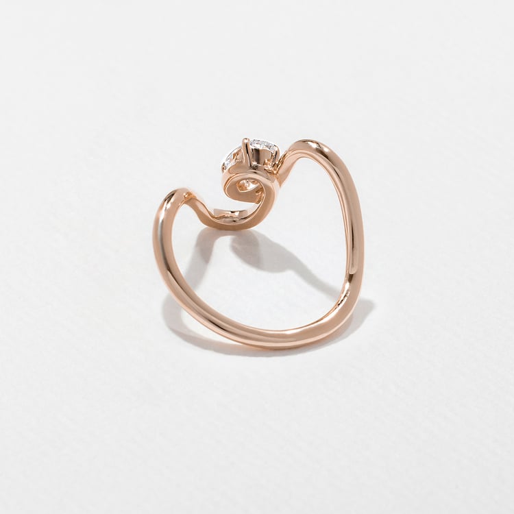 Sway in 14k Rose Gold – view 3