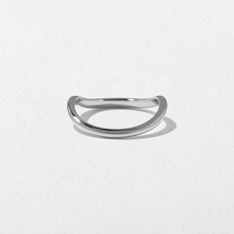 Coral in 18k White Gold – view 4